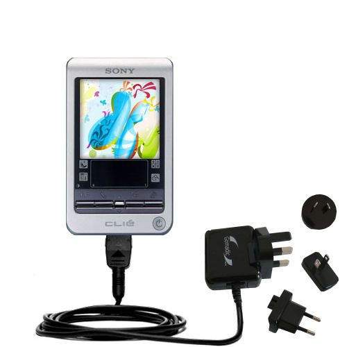 International Wall Charger compatible with the Sony Clie T400