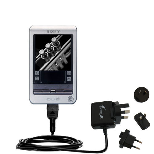 International Wall Charger compatible with the Sony Clie T415