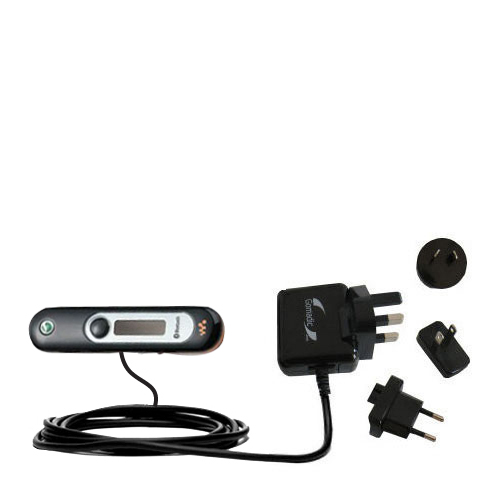 International Wall Charger compatible with the Sony Ericsson HBH-DS970