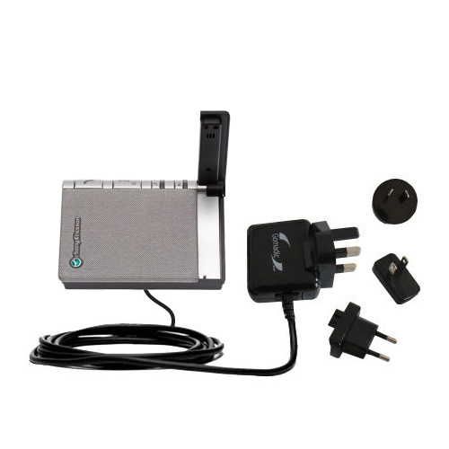 International Wall Charger compatible with the Sony Ericsson HCB-100E
