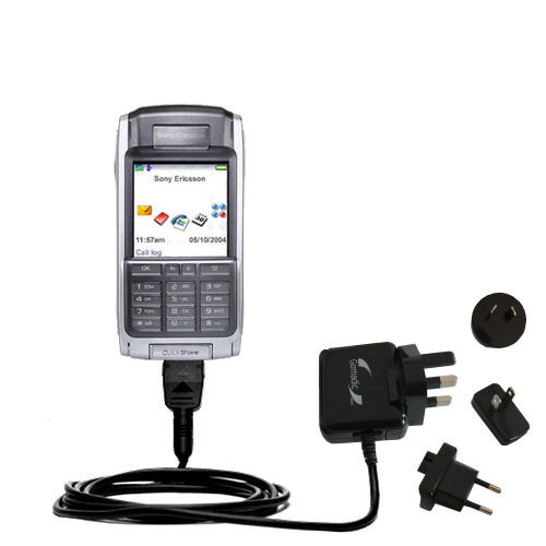 International Wall Charger compatible with the Sony Ericsson P910a