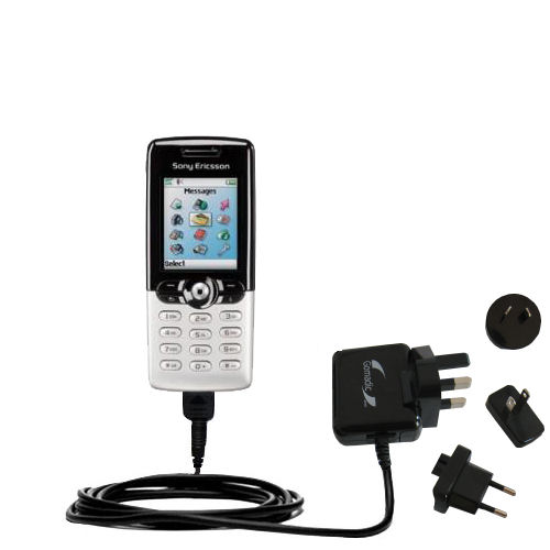 International Wall Charger compatible with the Sony Ericsson T610