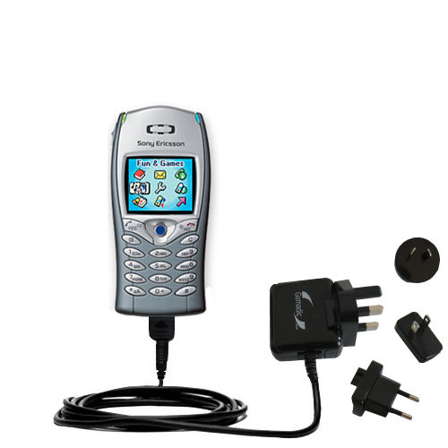 International Wall Charger compatible with the Sony Ericsson T68i