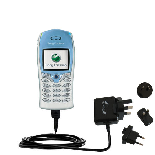 International Wall Charger compatible with the Sony Ericsson T68ie