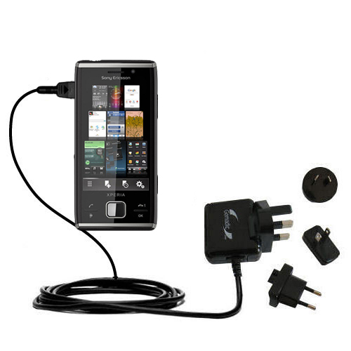 International Wall Charger compatible with the Sony Ericsson XPERIA X2a