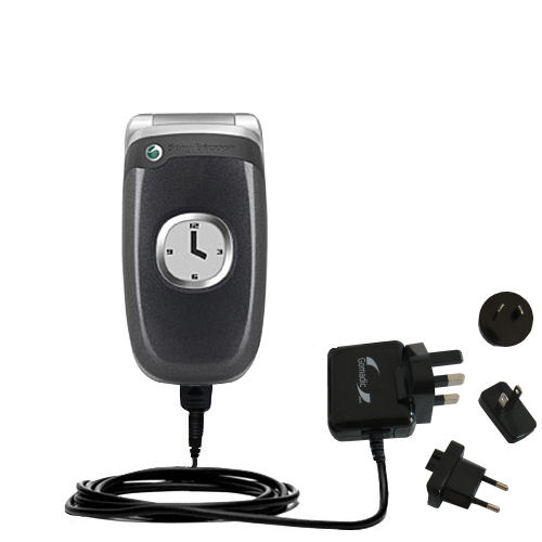 International Wall Charger compatible with the Sony Ericsson Z300a
