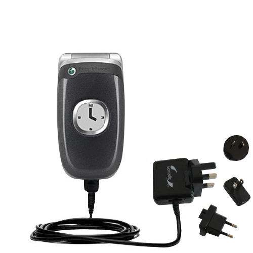 International Wall Charger compatible with the Sony Ericsson Z300c