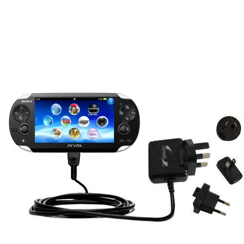 International Wall Charger compatible with the Sony Playstation Vita