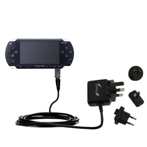 International Wall Charger compatible with the Sony PSP-1001 Playstation Portable