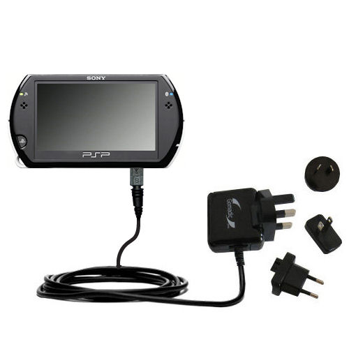 International Wall Charger compatible with the Sony PSP GO