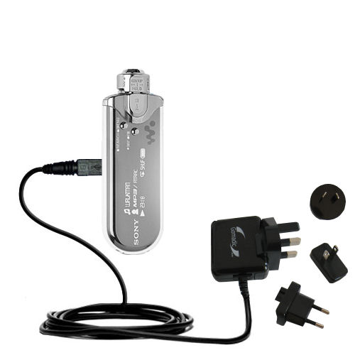 International Wall Charger compatible with the Sony Walkman NW-E507