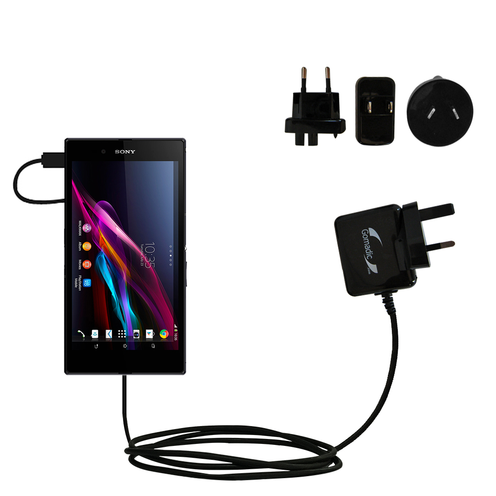 International Wall Charger compatible with the Sony Xperia Z Ultra