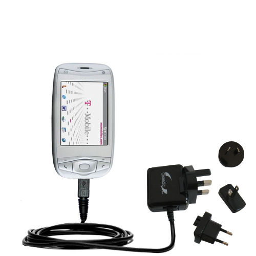 International Wall Charger compatible with the T-Mobile MDA IV