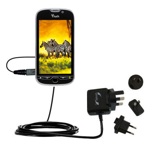 International Wall Charger compatible with the T-Mobile myTouch HD