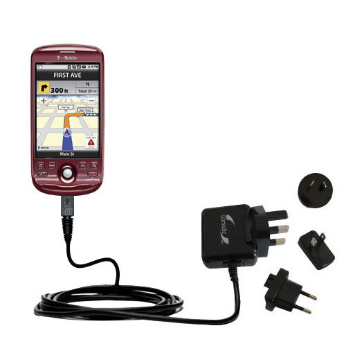 International Wall Charger compatible with the T-Mobile myTouch