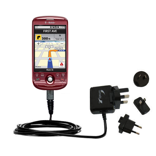 International Wall Charger compatible with the T-Mobile MyTouch2