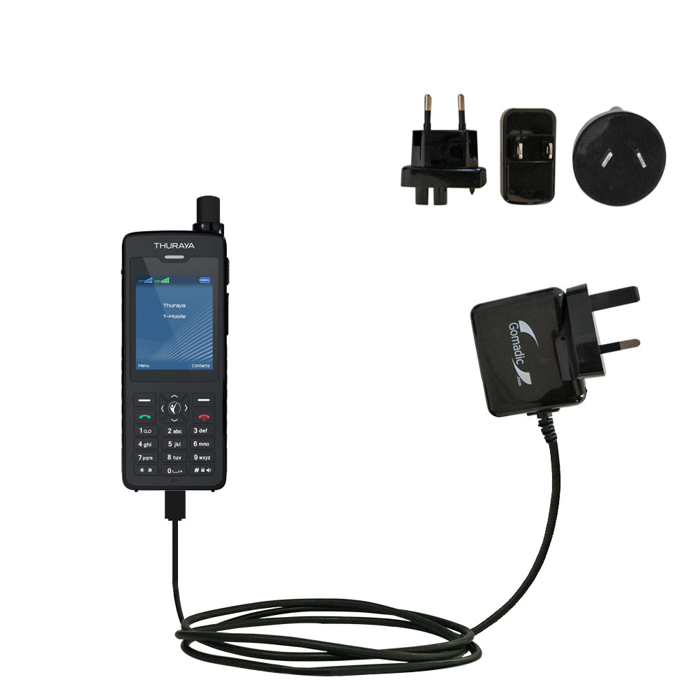 International Wall Charger compatible with the Thuraya XT
