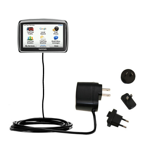 International Wall Charger compatible with the TomTom GO 940