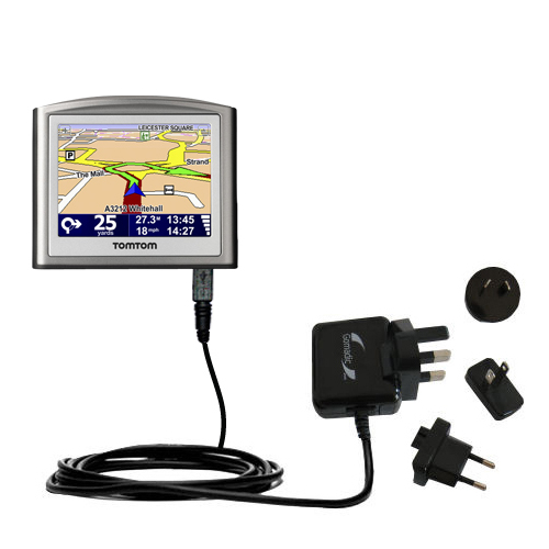 International Wall Charger compatible with the TomTom ONE 3rd