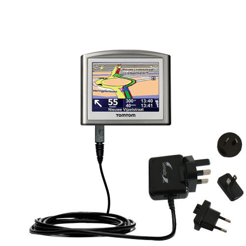 International Wall Charger compatible with the TomTom ONE Europe Europe 22