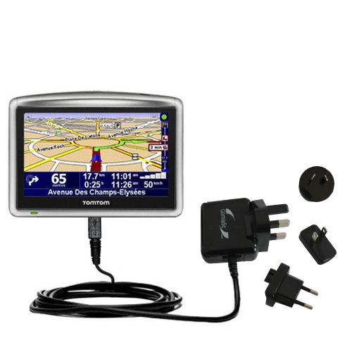 International Wall Charger compatible with the TomTom One XL