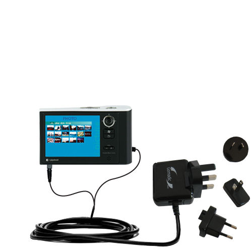 International Wall Charger compatible with the Toshiba Gigabeat S MEV30K