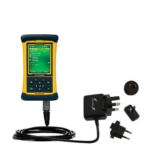 International Wall Charger compatible with the Trimble Nomad 800 Series