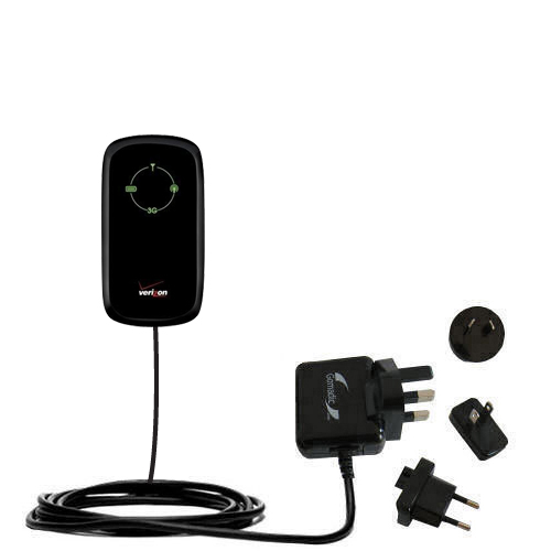 International Wall Charger compatible with the Verizon Fivespot 3G Mobile Hotspot