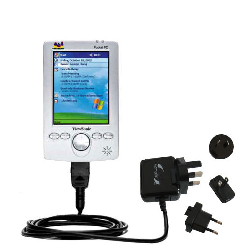 International Wall Charger compatible with the ViewSonic V35