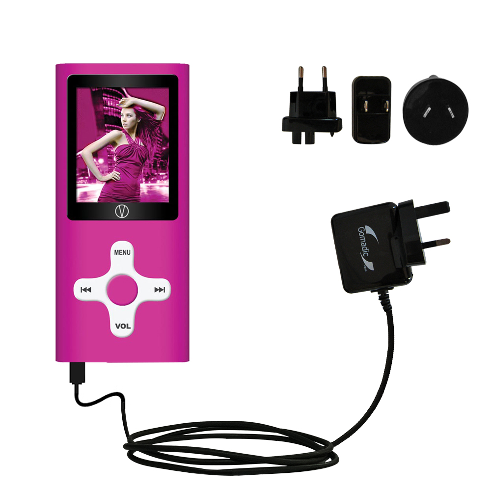 International Wall Charger compatible with the Visual Land Daze VL-507