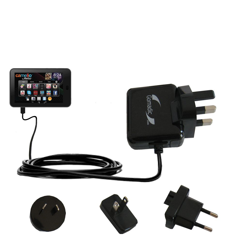International Wall Charger compatible with the Vivitar Camelio
