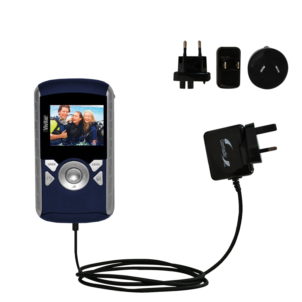 International Wall Charger compatible with the Vivitar DVR 690HD