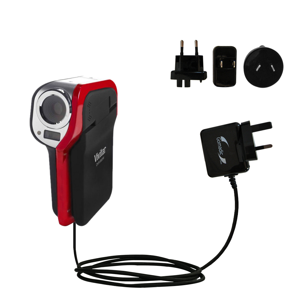 International Wall Charger compatible with the Vivitar DVR 850W