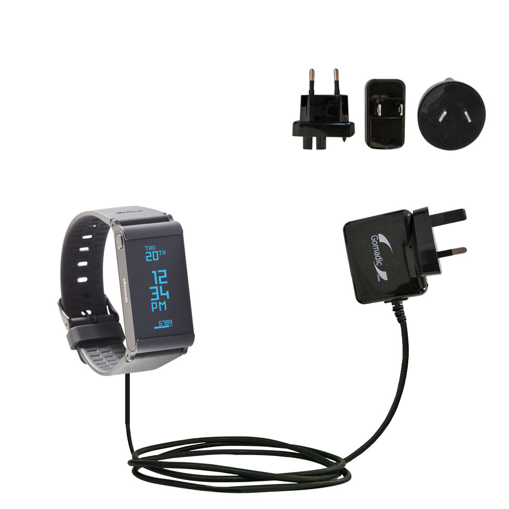 International Wall Charger compatible with the Withings Pulse O2