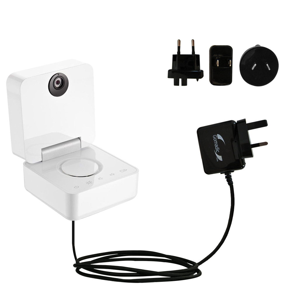 International Wall Charger compatible with the Withings Smart Baby Monitor