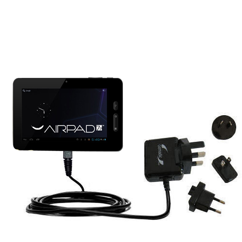 International Wall Charger compatible with the X10 Airpad 7P