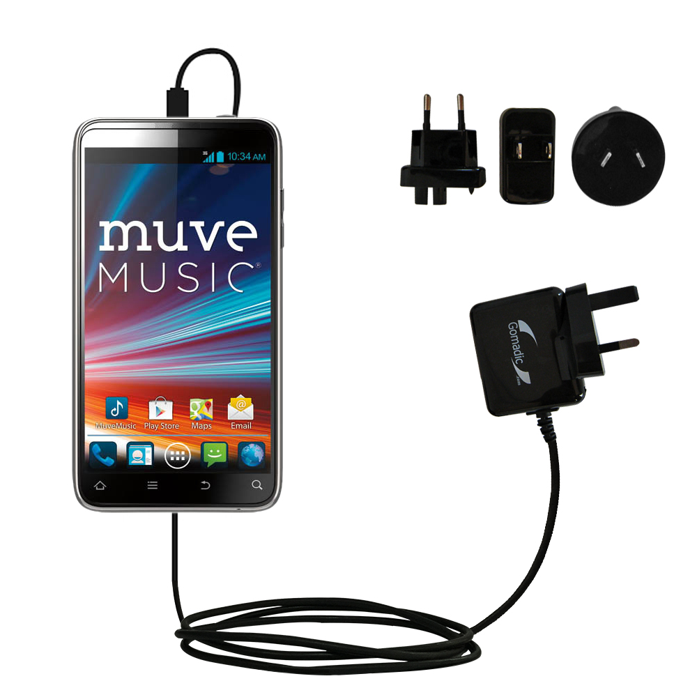 International Wall Charger compatible with the ZTE Engage LT