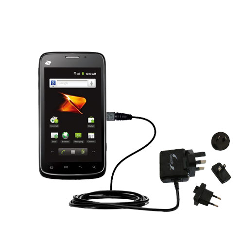 International Wall Charger compatible with the ZTE Warp / N860