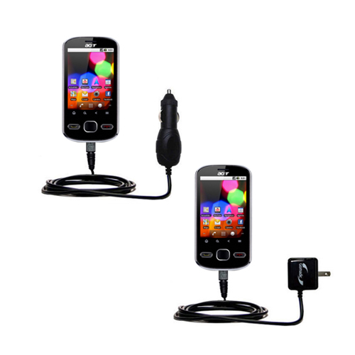 Car & Home Charger Kit compatible with the Acer beTouch E140 E210