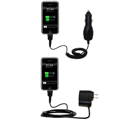 Car & Home Charger Kit compatible with the Apple iPhone 3G
