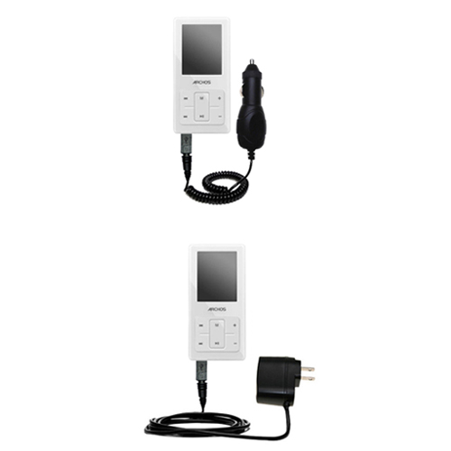 Car & Home Charger Kit compatible with the Archos 2 / 3