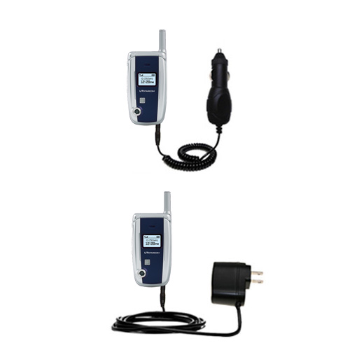 Car & Home Charger Kit compatible with the Audiovox CDM 8610VM 8615CS
