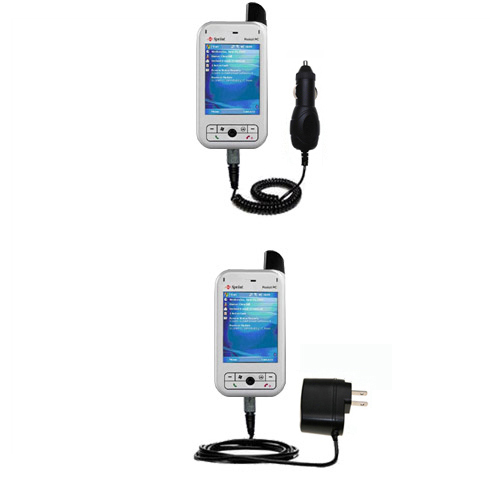 Car & Home Charger Kit compatible with the Audiovox PPC 6700