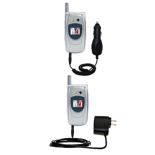 Car & Home Charger Kit compatible with the Audiovox CDM 9900 9950