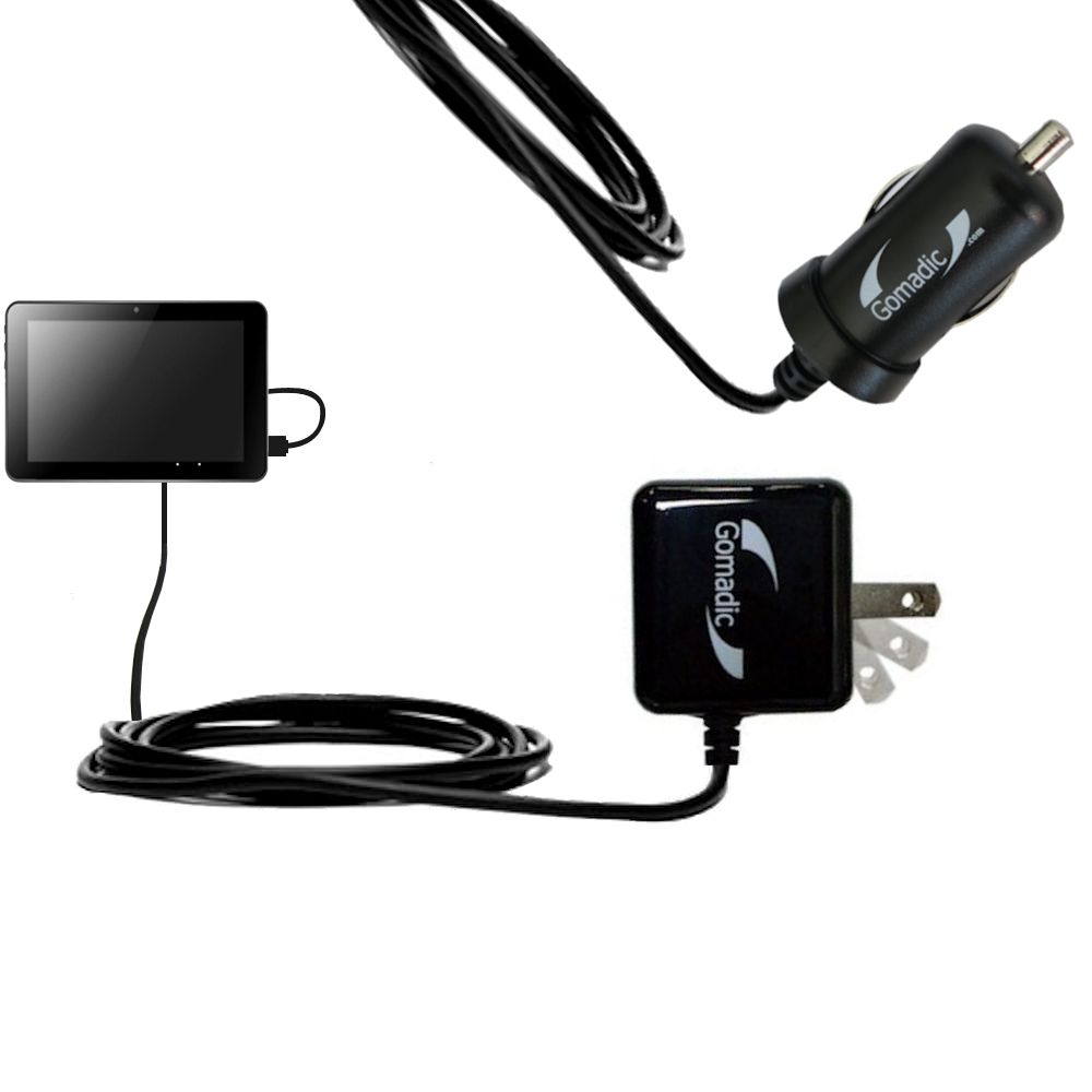 Car & Home Charger Kit compatible with the Avatar Sirius S702-R1B-2