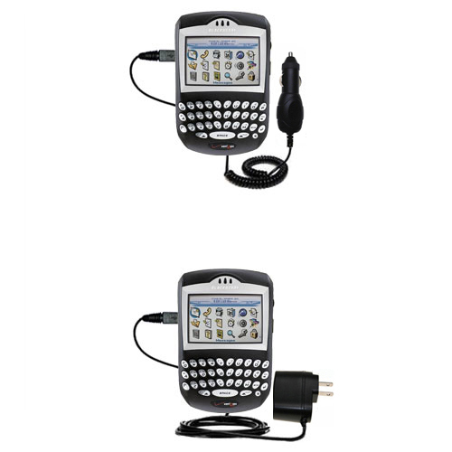 Car & Home Charger Kit compatible with the Blackberry 7250