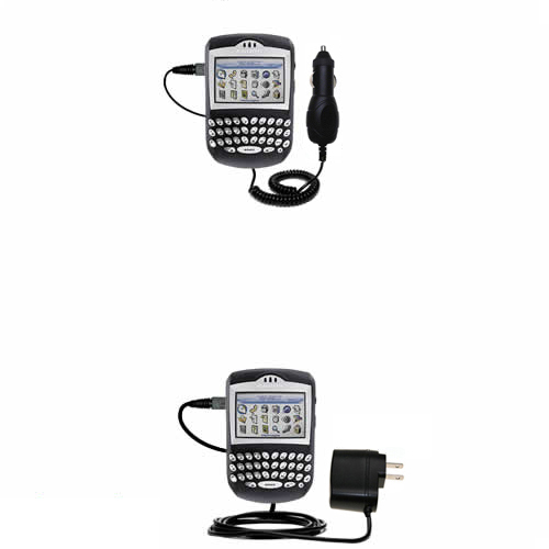 Car & Home Charger Kit compatible with the Blackberry 7200 7230 7290