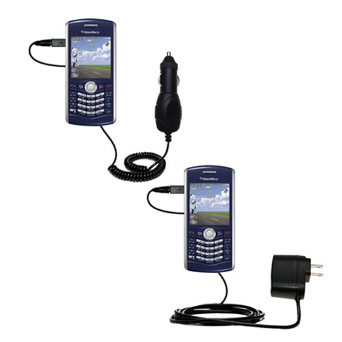 Car & Home Charger Kit compatible with the Blackberry 8110 8120 8130