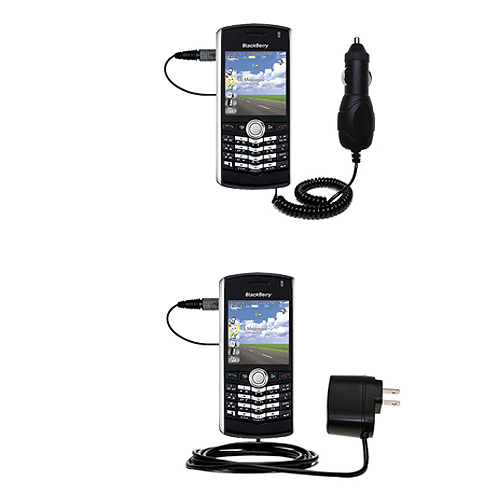 Car & Home Charger Kit compatible with the Blackberry 8120