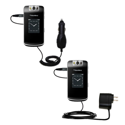 Car & Home Charger Kit compatible with the Blackberry 8230